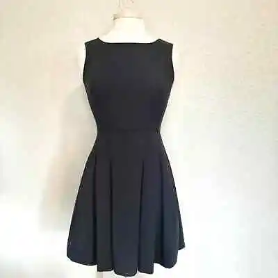 $36.87 • Buy Shoshanna Navy Blue Fit & Flare Dress