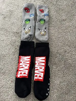 Boys Marvel Slipper Socks • £0.99