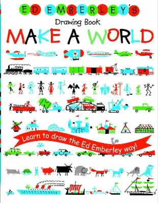 Ed Emberley Ed Emberley's Drawing Book: Make A World (Paperback) (UK IMPORT) • $12.59