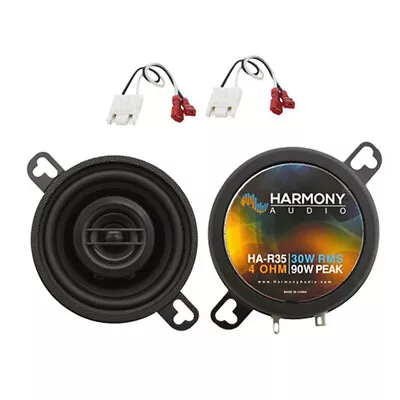 Fits Chevy Monte Carlo 78-88 Front Dash Replacement Speakers Harmony HA-R35 • $37.99