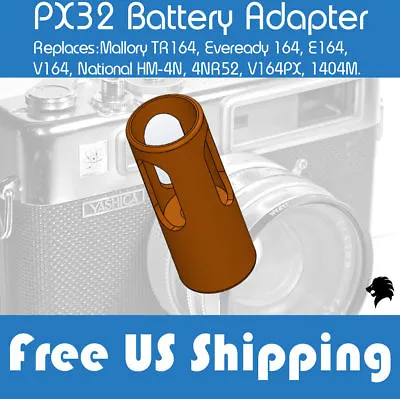 Yashica Electro 35 Camera Gl G GS GSN GTN GT MG1 PX32 HM-4N Battery Adapter 1pcs • $6.88