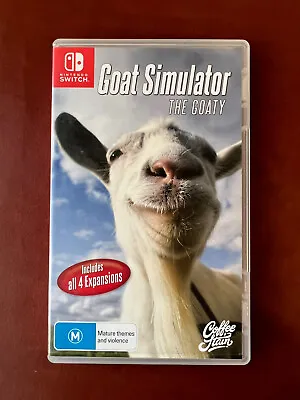 Goat Simulator: The GOATY Nintendo Switch Like New • $29.90