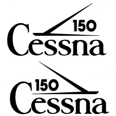 – Cessna 150 Aircraft Decals – (Set Of 2) – OEM New Oracle • $59.36