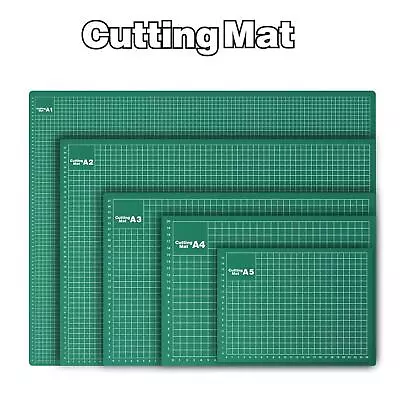 Non-Slip Cutting Mat Printed Grid Lines Knife Board Craft DIY Cutting Mat Guides • £5.99