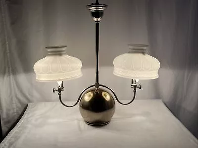 Rare Antique Vtg Coleman Air-O-Lite Model P Kerosene Lamp Electrified Chandelier • $1495