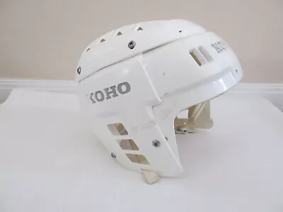 Vintage VTG KOHO Hockey Helmet White  7 1/8  - 7 7/8  • $59.99