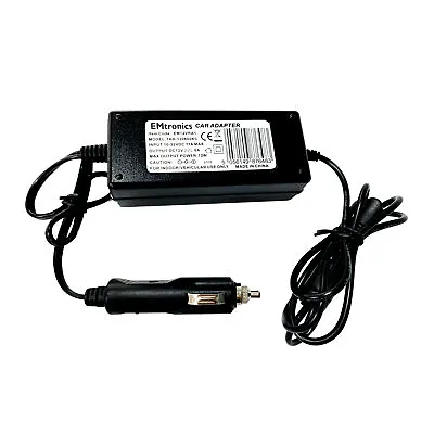 EMtronics 12 Volt Regulated Adapter For 16 - 24  Caravan Motorhome 12v TVs • £15.99