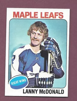 Razor Sharp Pack Fresh 1975 Topps Hockey #23 Lanny Mcdonald 2nd Yr  .99 Sh P833 • $2.99