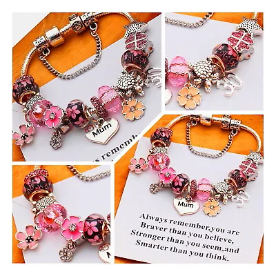 Personalised BIRTHDAY Gifts Bracelet 16th 18th 21st 30th 40th 50th- Gift For Her • £8.99