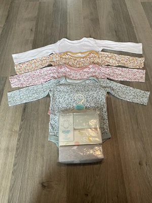 £0.99 • Buy ❤️ Baby Girls Vest Bundle 6-9 Months- Tu, Primark ❤️ B40
