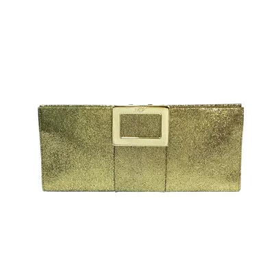 Roger Vivier Clutch Bag/Gold/Roger Vivier • $346