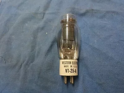 Western Electric VT-25-A Tube • $14.99