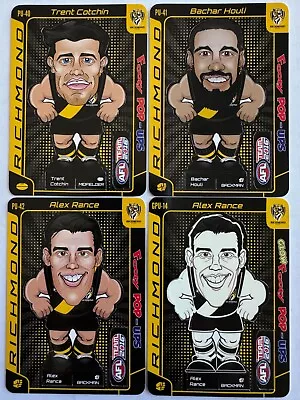 2016 Teamcoach Footy Pop Ups Team Sets - Richmond (4) • $16