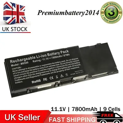 £32.99 • Buy 87Wh Battery For Dell Precision M6500 M6400 C565C DW554 DW842 F678F KR854 J012F 