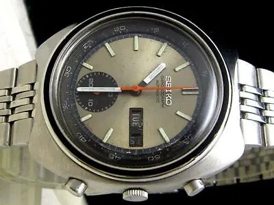 Seiko 6139-6000 70 S 70s Crono Inner Diver Vintage Watch • $539.06