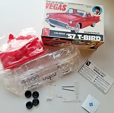 AMT TV Series Vega$ 57 Ford Thunderbird T-Bird VTG 1979 1:25 Model Kit Vegas NIP • $29.99