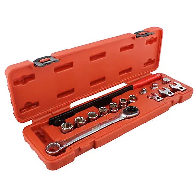 $61.98 • Buy ABN Serpentine Belt Tool Set 15pc - Automotive Fan Belt Tensioner Pulley Tool