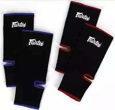 Fairtex Muay Thai Boxing Ankle Guards Support As1 Mma K1 Fighting Kick • $24