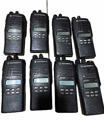 Lot Of (8) MOTOROLA HT1250 VHF 136-174MHz   Two-Way Radio AAH25KDF9AA5AN • $799