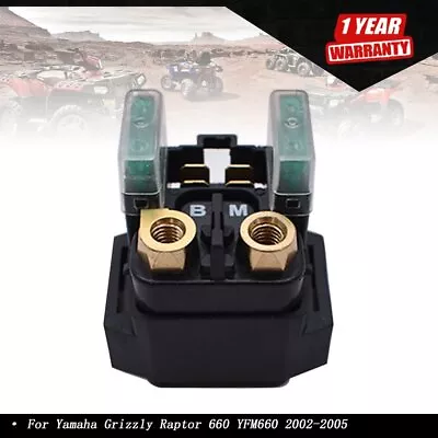 New Starter Solenoid Relay For Yamaha Grizzly Raptor 660 YFM660 2002-2005 • $8.53