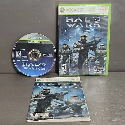 Halo Wars Xbox 360 CIB Free Shipping Same Day • $16.88