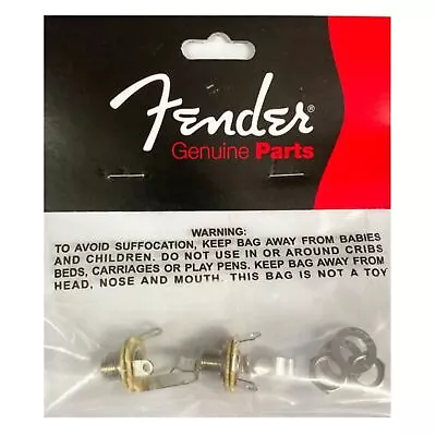 Fender 1/4  Output Jack For Standard Series Guitar And Bass 2-Pack • $10.99