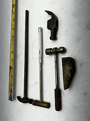 Vintage Jewelers Hammer Lot Double Ended Metal Forming Shaping Collectible Vigor • $45