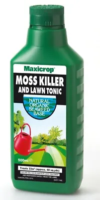 👉 Maxicrop Moss Killer & Lawn Tonic Garden Moss Killer For Grass Growth • £8.99
