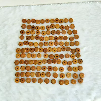 1930s Vintage Wooden Traditional Button Set 132 Pcs Decorative Collectible BTN53 • $167.50