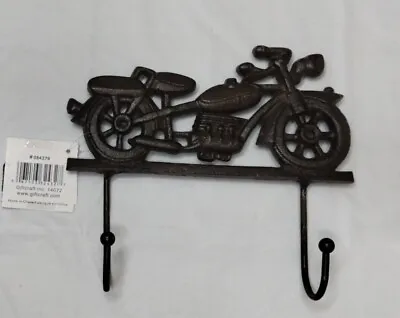 Cast Iron Motorcycle Wall Hook Coat Rack  • $9.99