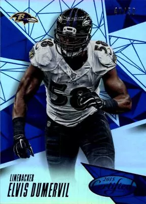 2015 Certified Mirror Blue #36 Elvis Dumervil /50 • $3.75