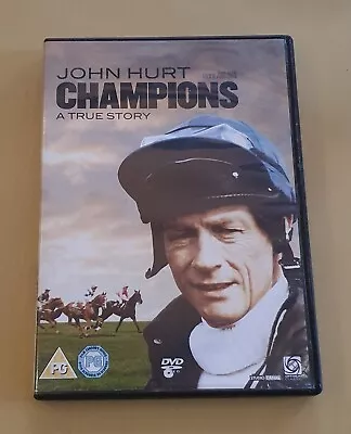 CHAMPIONS DVD FREE POSTAGE 1984 John Hurt Drama Horse Racing Aldaniti • £5.99