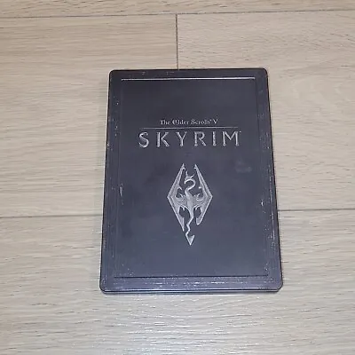 The Elder Scrolls V 5: Skyrim - Steelbook Case W/ 4 Collectible Cards - Xbox 360 • $20