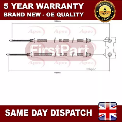 Fits Ford Escort 1.3 1.4 1.6 1.8 D TD FirstPart Rear Hand Brake Cable • $49.26