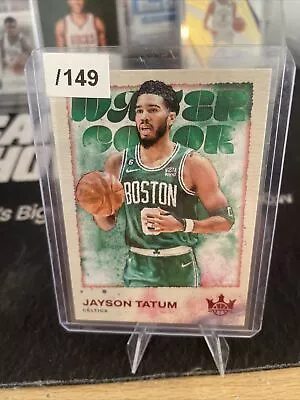 Jayson Tatum /149 Water Colour Court Kings • £10