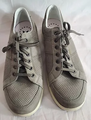 *Mephisto Men's Size 11 Run Off Air Jet System Gray Leather Shoes • $64.98