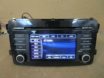 13-15 Mazda CX-9 Radio Navigation CD Player Receiver Display Screen Tk2266dv0a • $45
