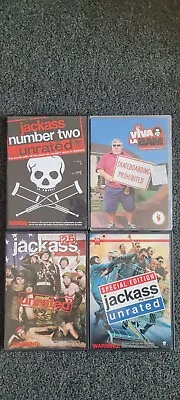 Jackass The Movie+Number 2+2.5 Unrated+Viva La Bam Complete 1st Season ICP MTV • $125