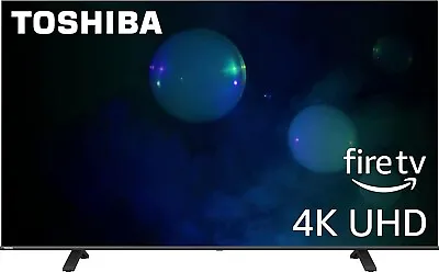 Toshiba's 50  4K UHD C350 Smart Fire TV - Alexa Built-in 2023 Model Delivers Cr • $429.99