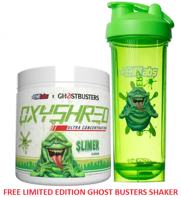 Ehplabs Oxyshred  Ghost Buster Edition | Free Shaker | Oxy Shred | Slimer • $72.99