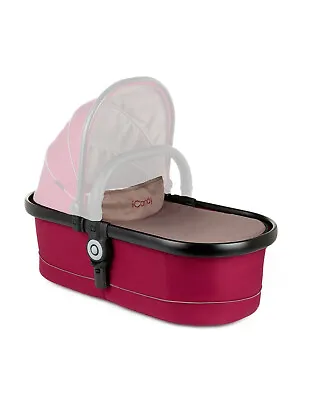 ICandy Peach Main Carrycot Claret - BRAND NEW BOXED • £44.95