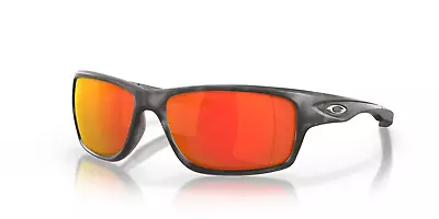 Oakley Canteen POLARIZED Sunglasses OO9225-1560 Black Tortoise W/ Ruby Iridium • $64.99