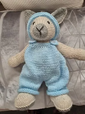 Hand Knitted Bunny Rabbit • £8.99