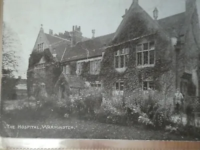 1916 Postcard Hospital Warminster; Posted (515) Vintage Wiltshire WW1 Era • £4.40