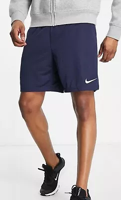 Nike Mens Woven Flex Football Trainig Gym Running Shorts / DQ 1893-0451/ Navy • £22.99