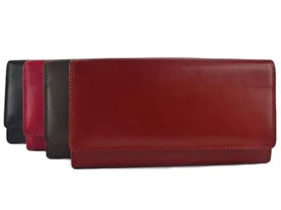 Ladies Larger Leather Purse Wallet By Visconti; Heritage Collection Gift Boxed • $55.64