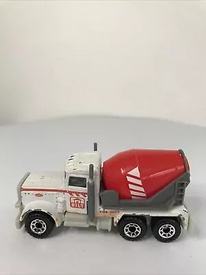 Matchbox Peterbilt Cement Truck 1:80 Scale Candy  Red 1981 • $14.99