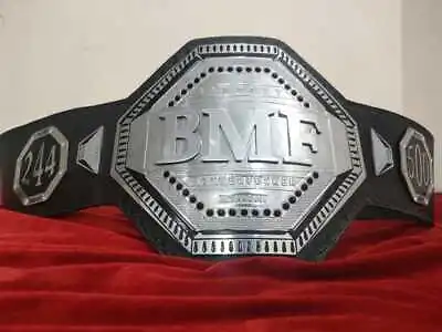 NEW UFC BMF Championship Replica 4 MM Zinc Plated BeltADULT SIZE • $195