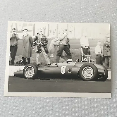 Innes Ireland Grand Prix Racing Car Driver Photo Photograph Print Gunther Molter • £38.54