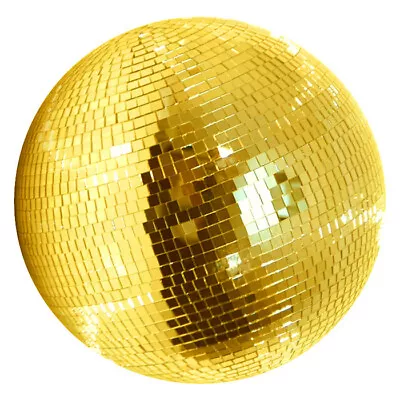 Professional Gold Coloured Mirror Ball - 50cm (20 ) • £124.96